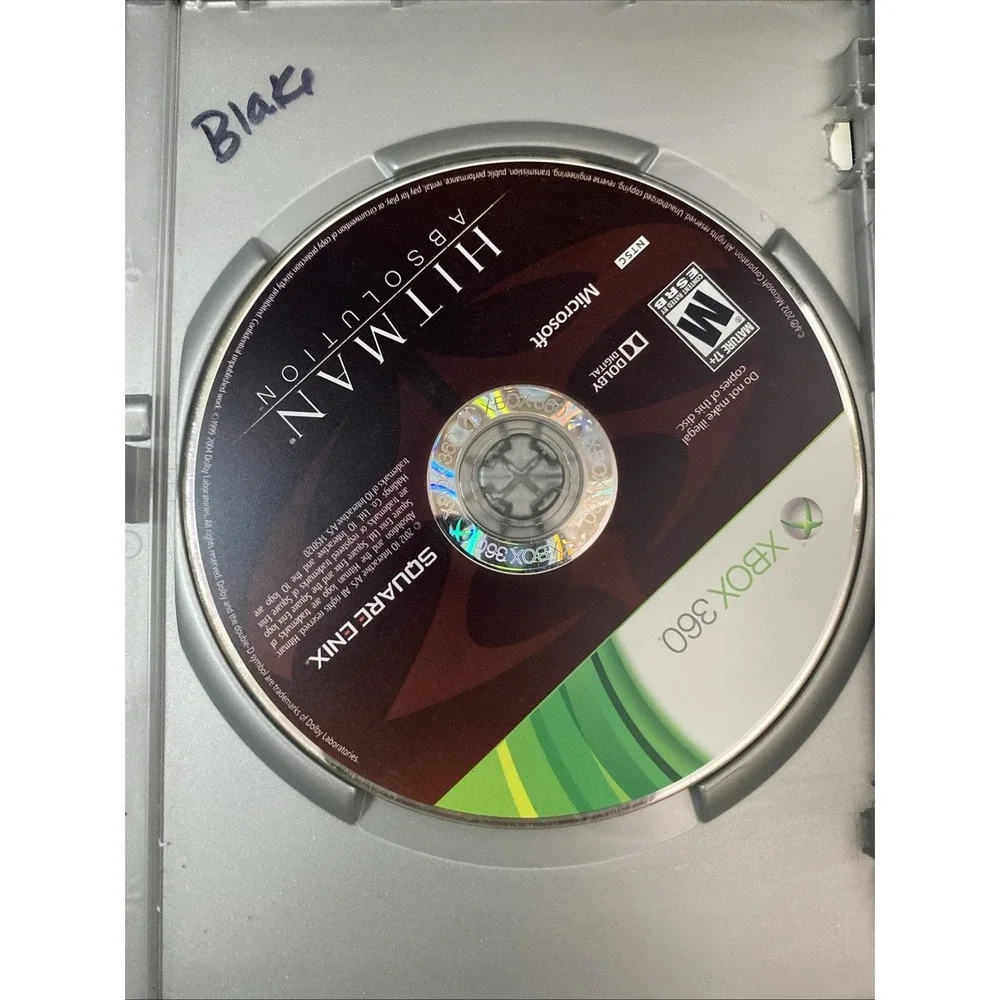 Hitman: Absolution - Xbox 360 No Manual